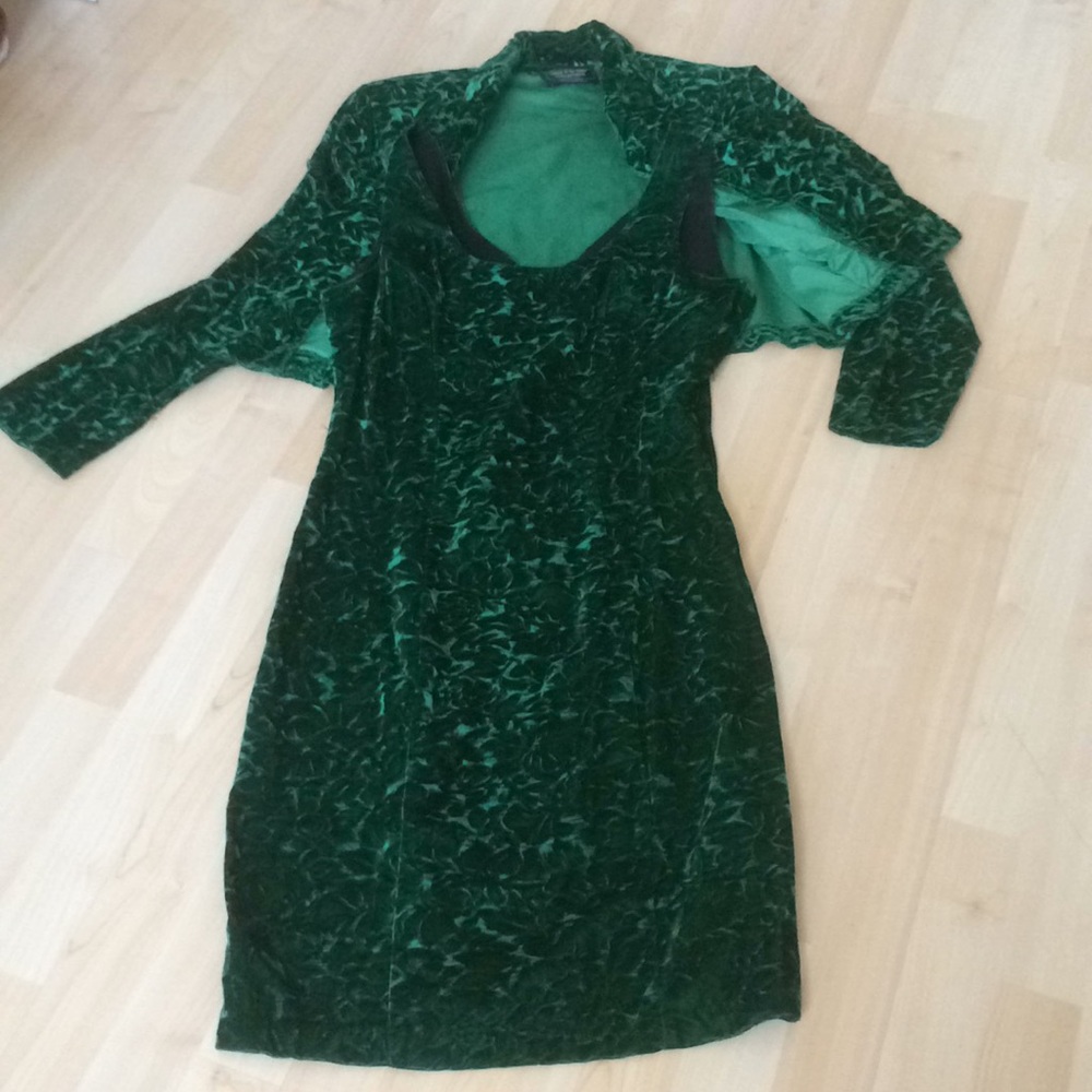 Brand new dress with with a matching jacket.
